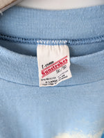 Lade das Bild in den Galerie-Viewer, Shirt Hawaii Surf Print Blau Singlestichted (L)
