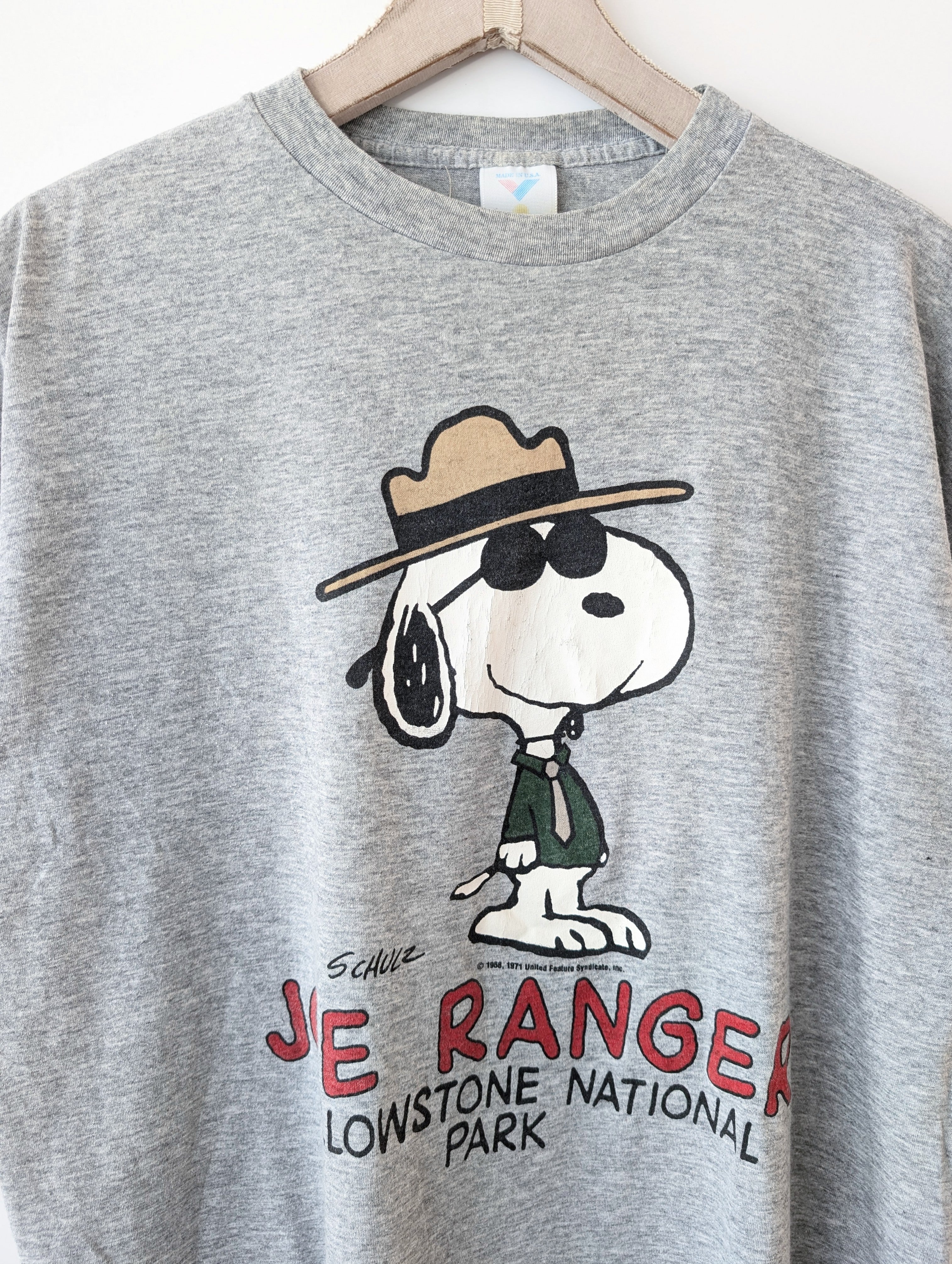 Snoopy Shirt '71 Yellowstone National Park (XL)