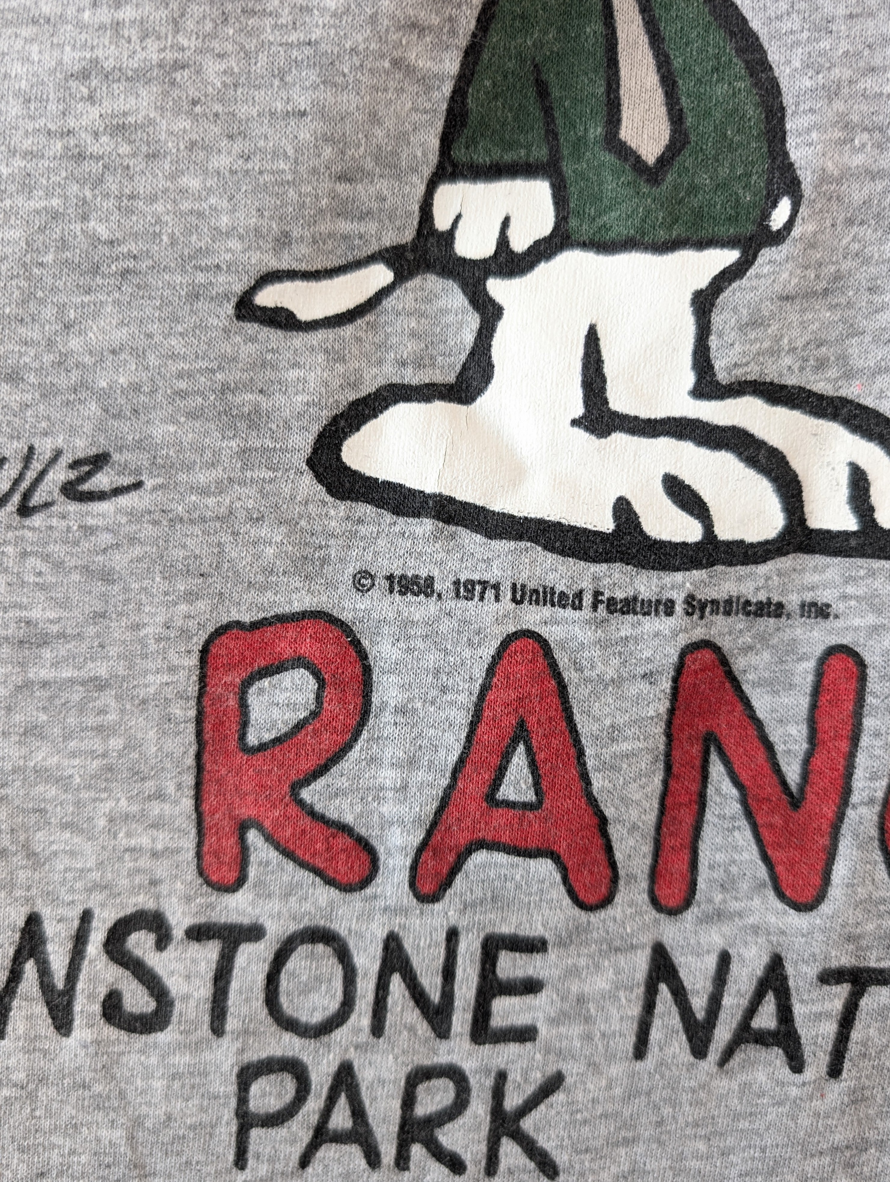 Snoopy Shirt '71 Yellowstone National Park (XL)