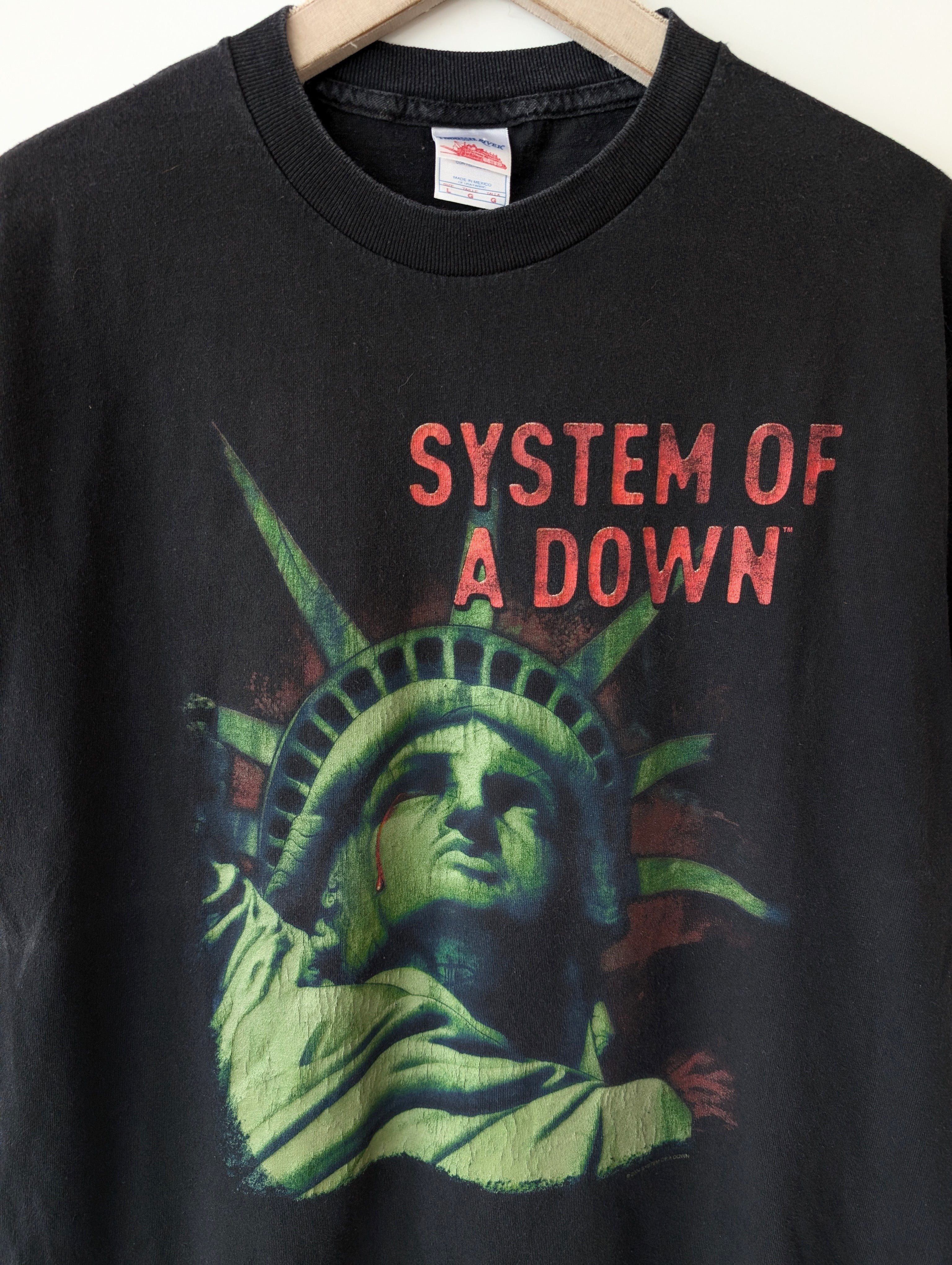 System Of A Down Bandshirt 2004 Merch (L)
