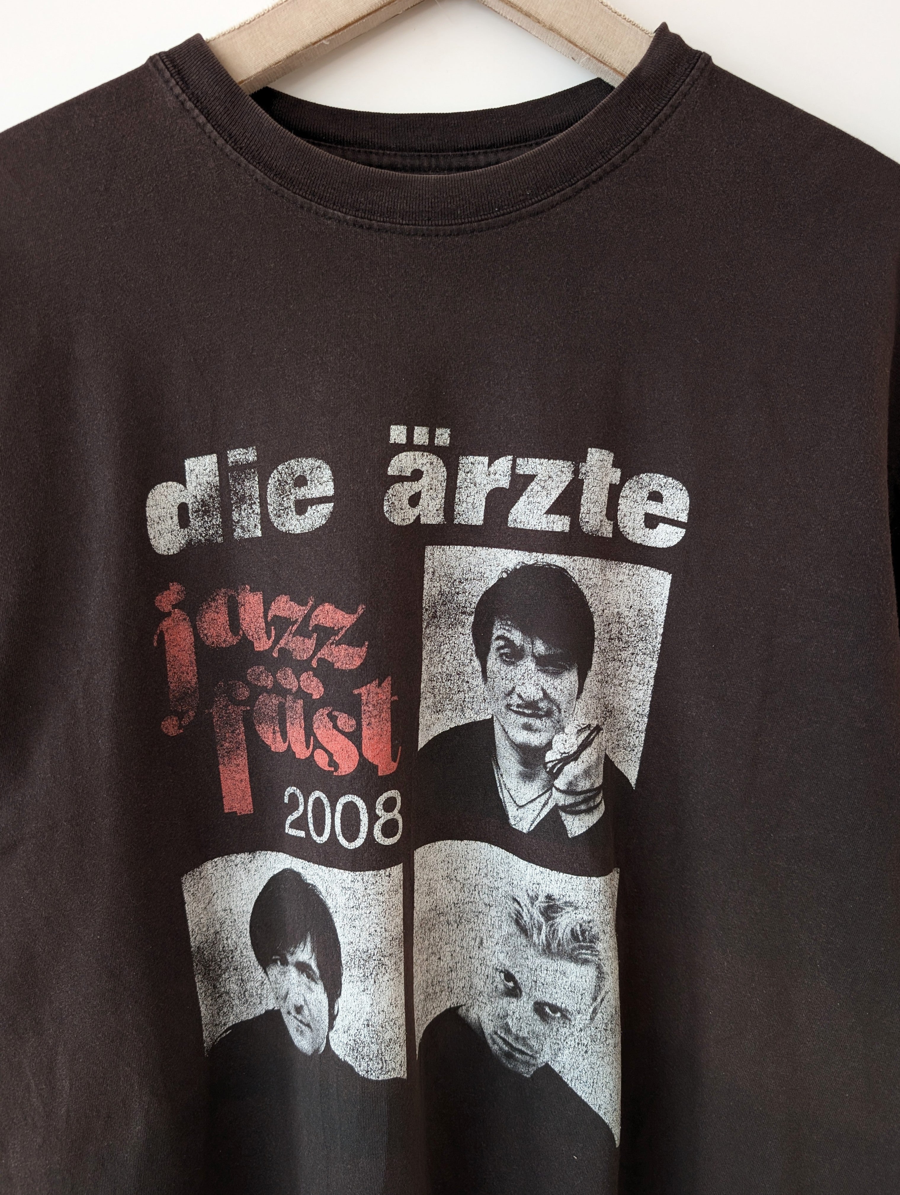 Die Ärzte Bandshirt 2008 Jazzfäst Tour (L)