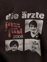 Lade das Bild in den Galerie-Viewer, Die Ärzte Bandshirt 2008 Jazzfäst Tour (L)
