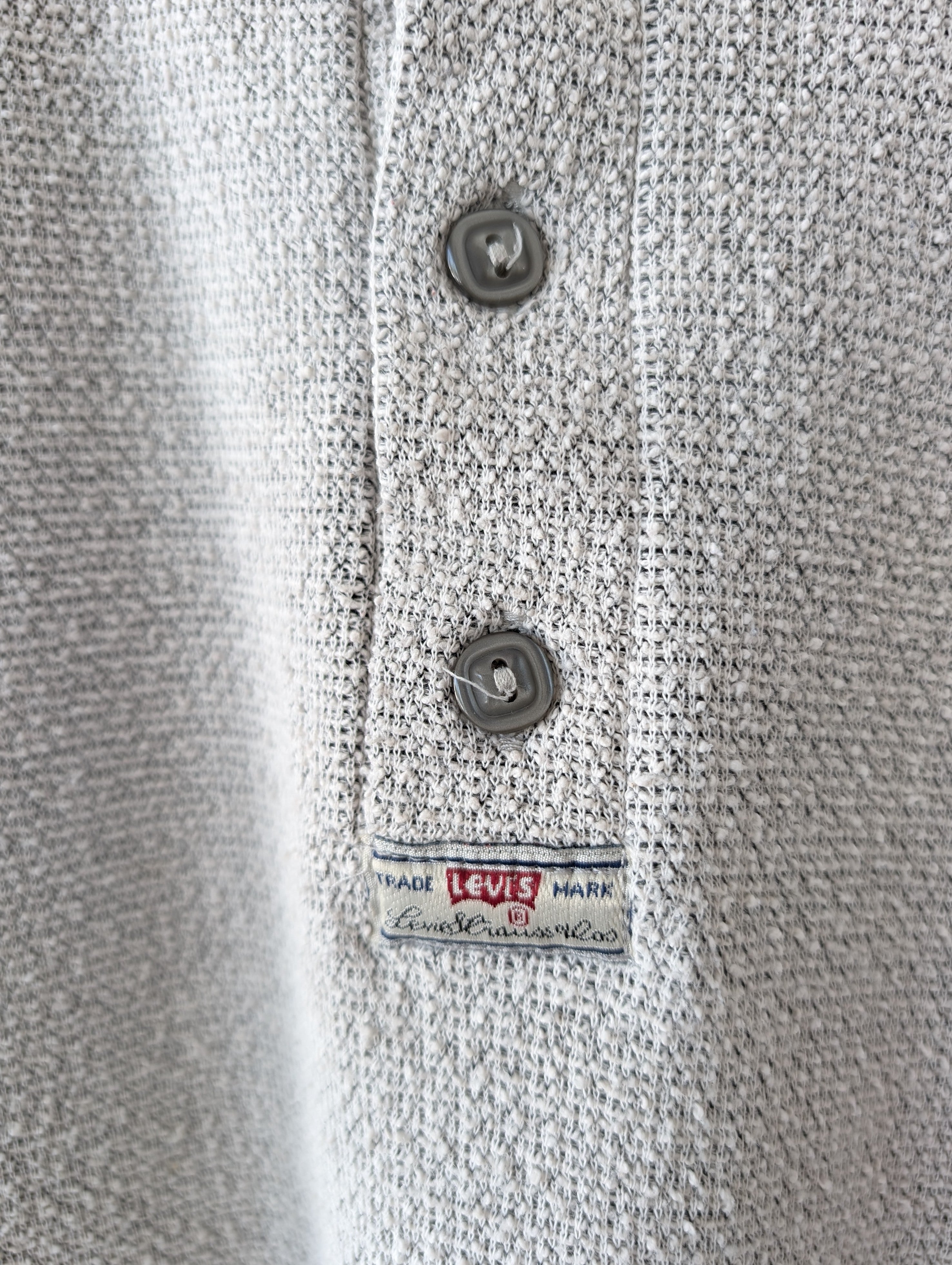 *Levis* Shirt Piqué Logo Stick Henley (XL)