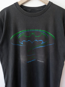 *Batman* RARE Shirt Logo 1995 Batman Forever Singlestichted (M)