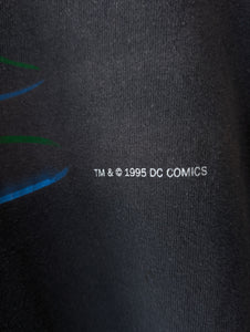 *Batman* RARE Shirt Logo 1995 Batman Forever Singlestichted (M)