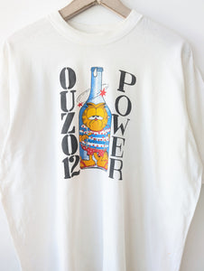 Shirt Garfield X Ouzo Singlestichted (XL)