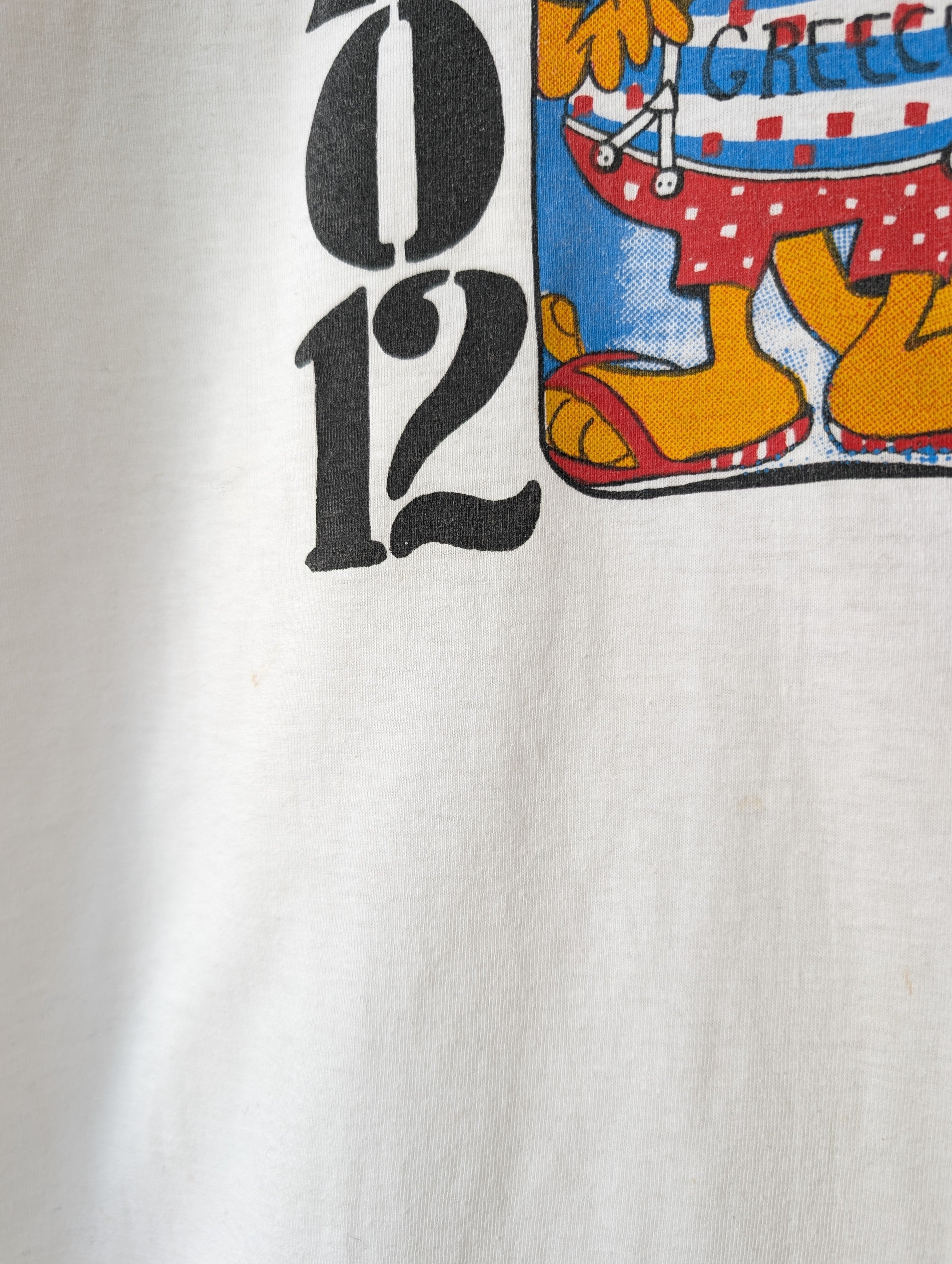 Shirt Garfield X Ouzo Singlestichted (XL)