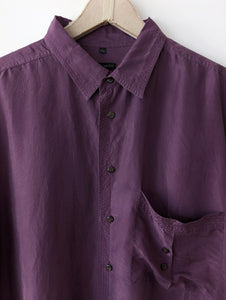 *Seide* Hemd Premium Basic Lila (L-XL)