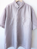 Lade das Bild in den Galerie-Viewer, *Seide* Hemd Basic Lilac Flieder (XL)
