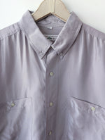 Lade das Bild in den Galerie-Viewer, *Seide* Hemd Basic Lilac Flieder (XL)
