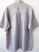 Lade das Bild in den Galerie-Viewer, *Seide* Hemd Basic Lilac Flieder (XL)
