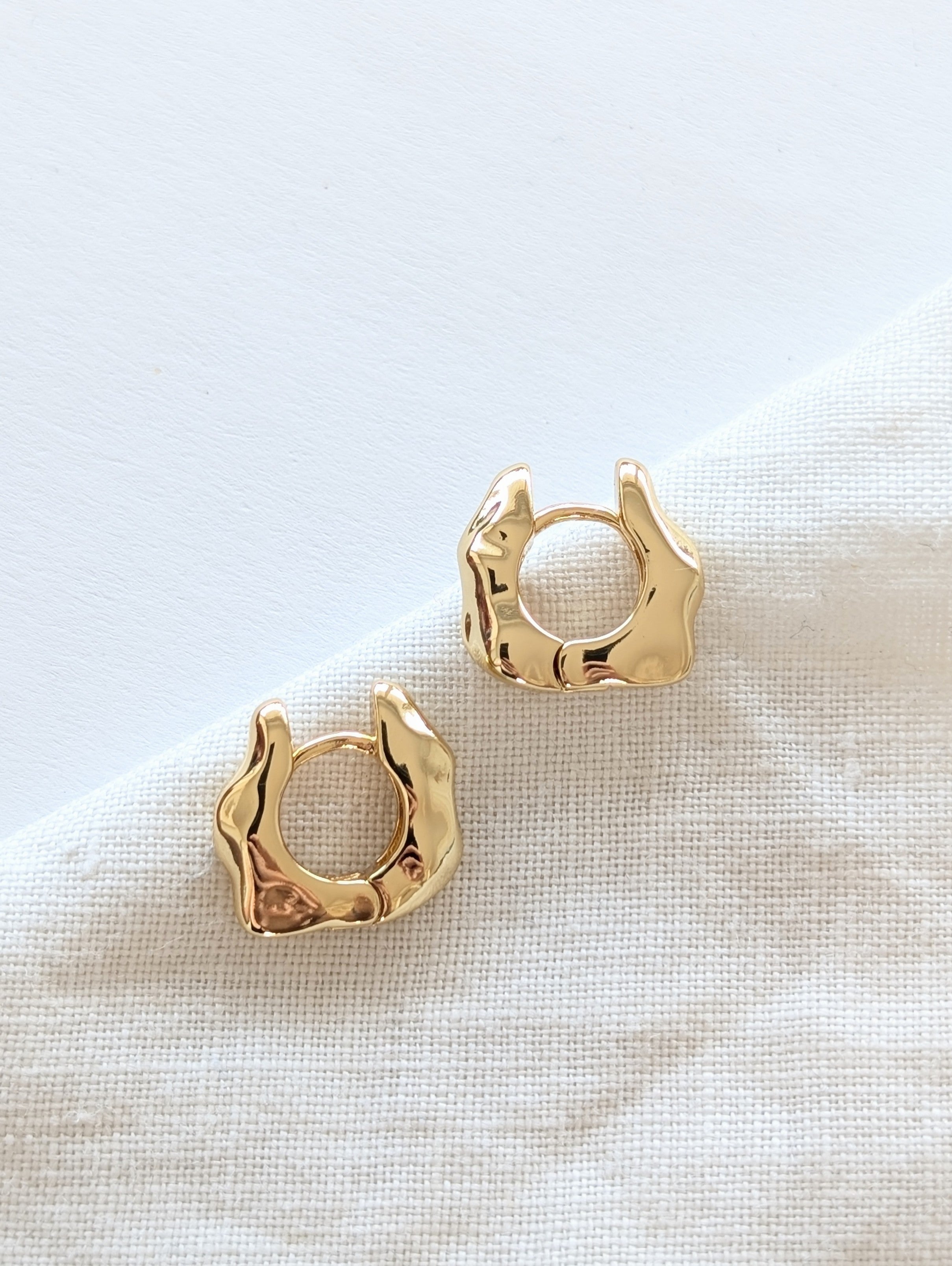 Creolen 14k Gold Chunky
