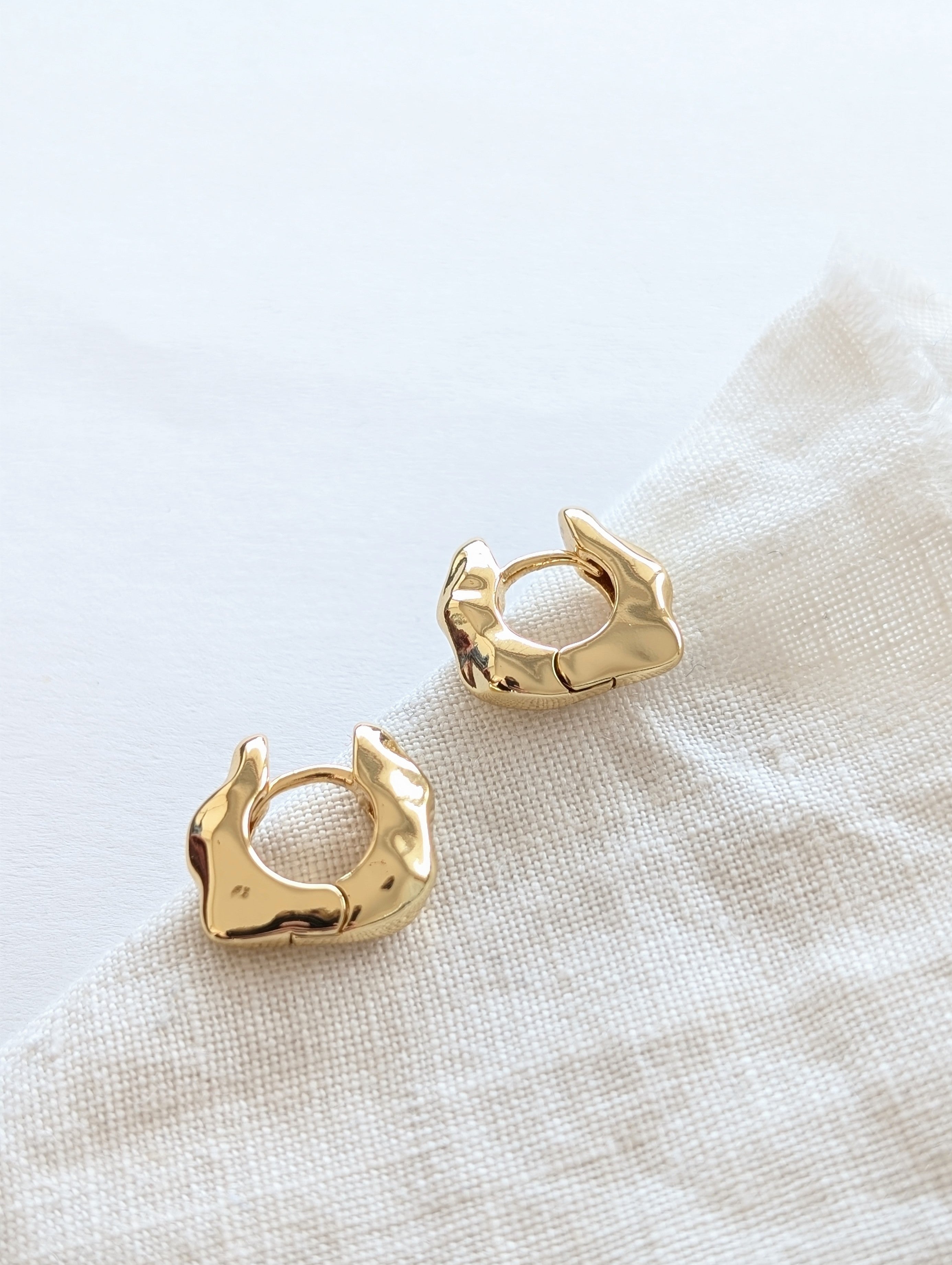 Creolen 14k Gold Chunky