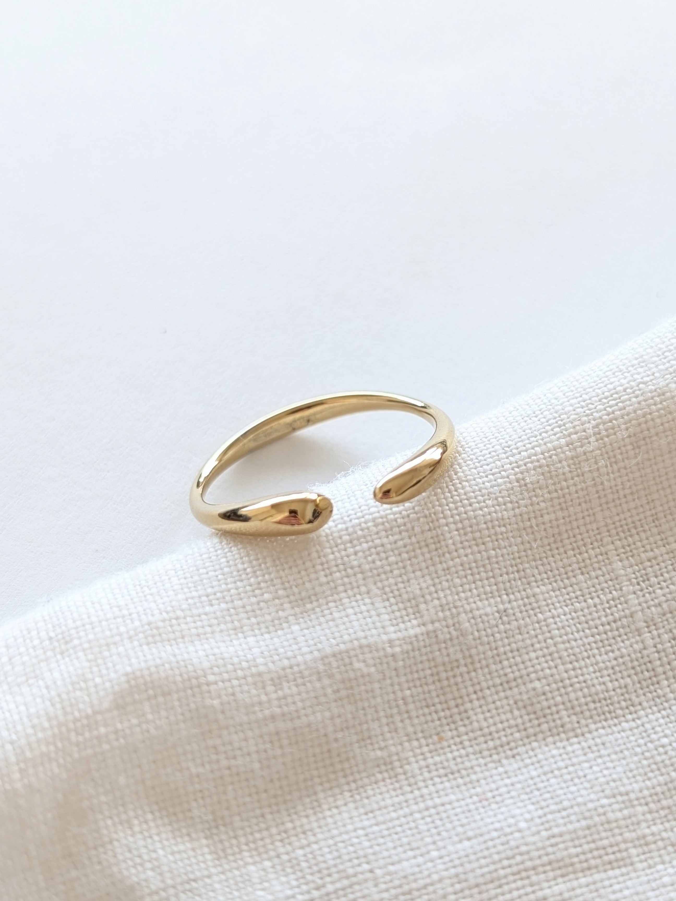Ring 14k Gold Puristic