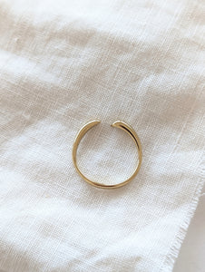 Ring 14k Gold Puristic