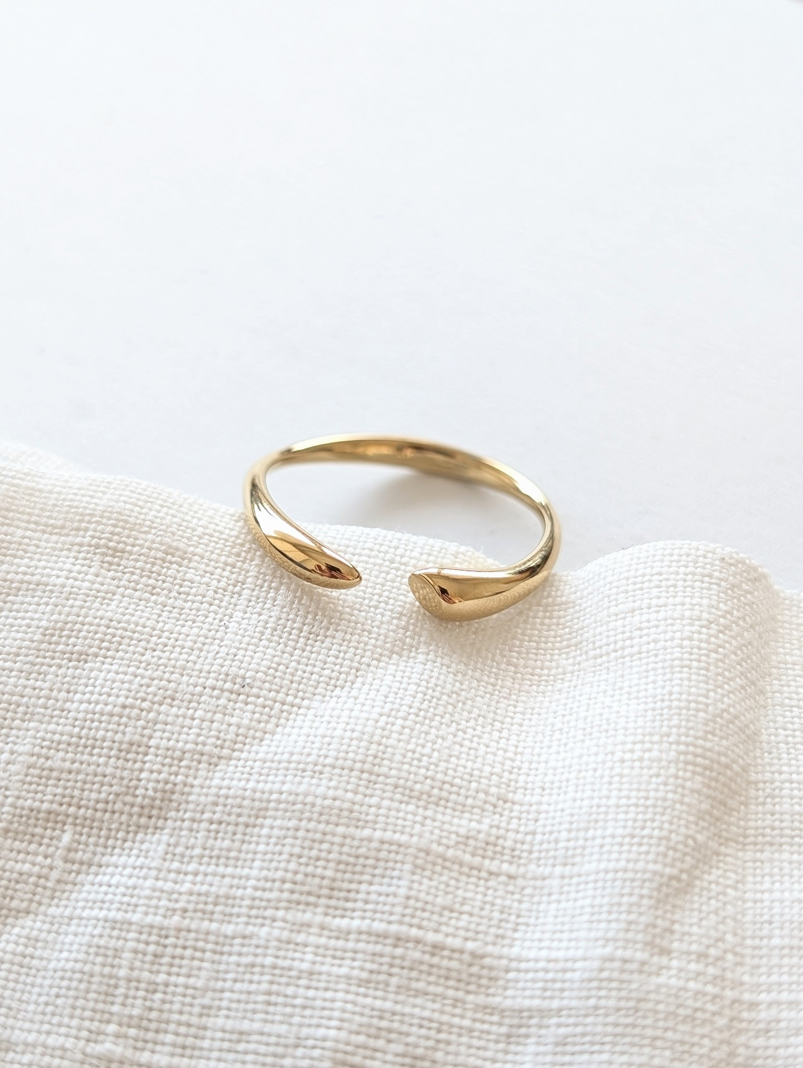 Ring 14k Gold Puristic