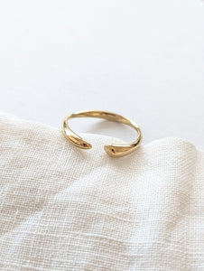 Ring 14k Gold Puristic