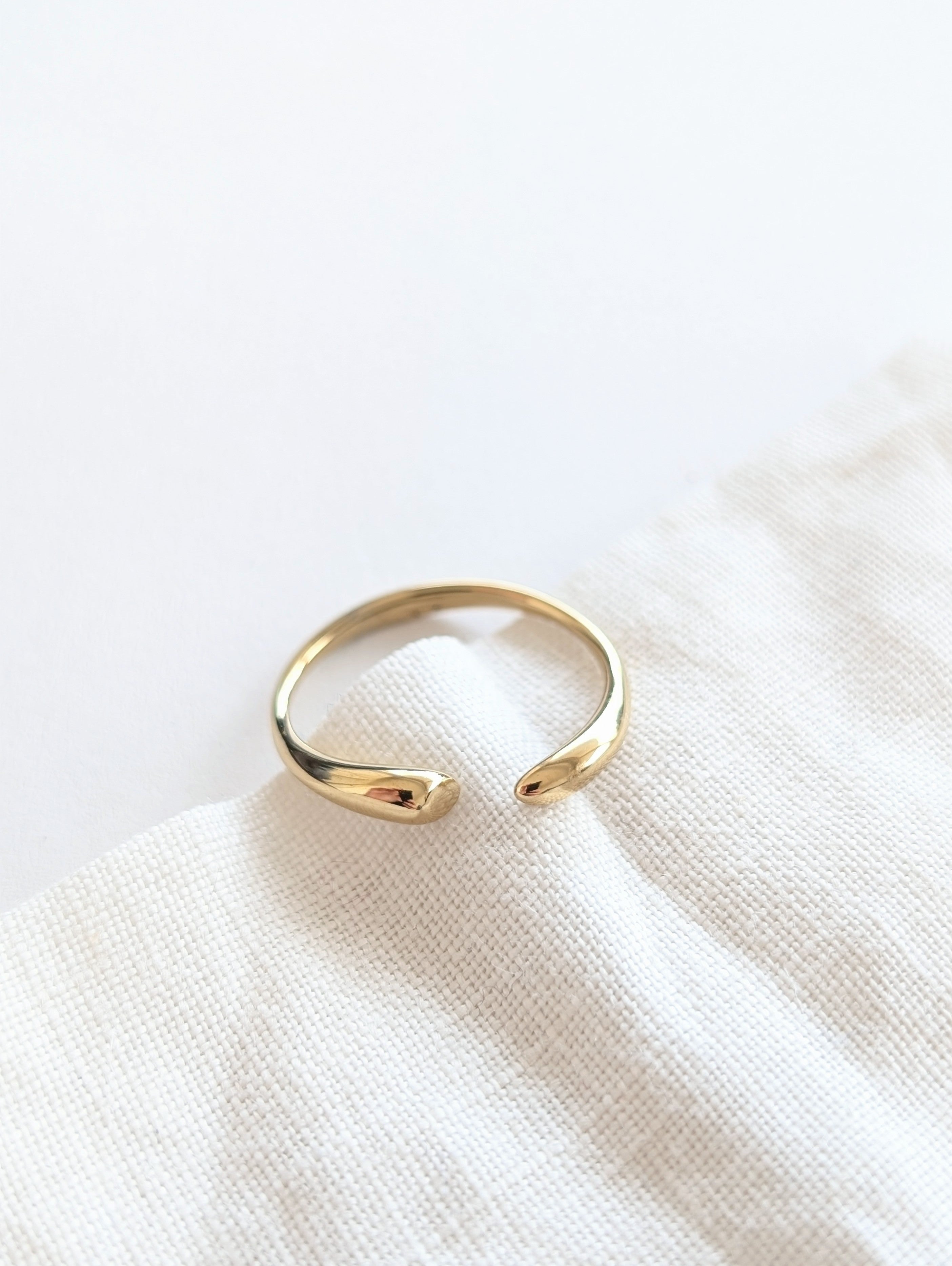 Ring 14k Gold Puristic