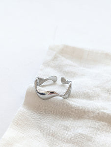 Ring 14k Silber Heavy Waves