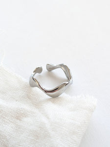 Ring 14k Silber Heavy Waves