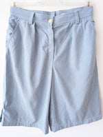 Lade das Bild in den Galerie-Viewer, Bermuda Shorts Karo Gingham Blau (L-XL)

