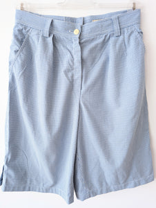 Bermuda Shorts Karo Gingham Blau (L-XL)
