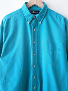 *Ralph Lauren* Hemd The Big Oxford Türkis (L)
