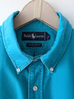 Lade das Bild in den Galerie-Viewer, *Ralph Lauren* Hemd The Big Oxford Türkis (L)
