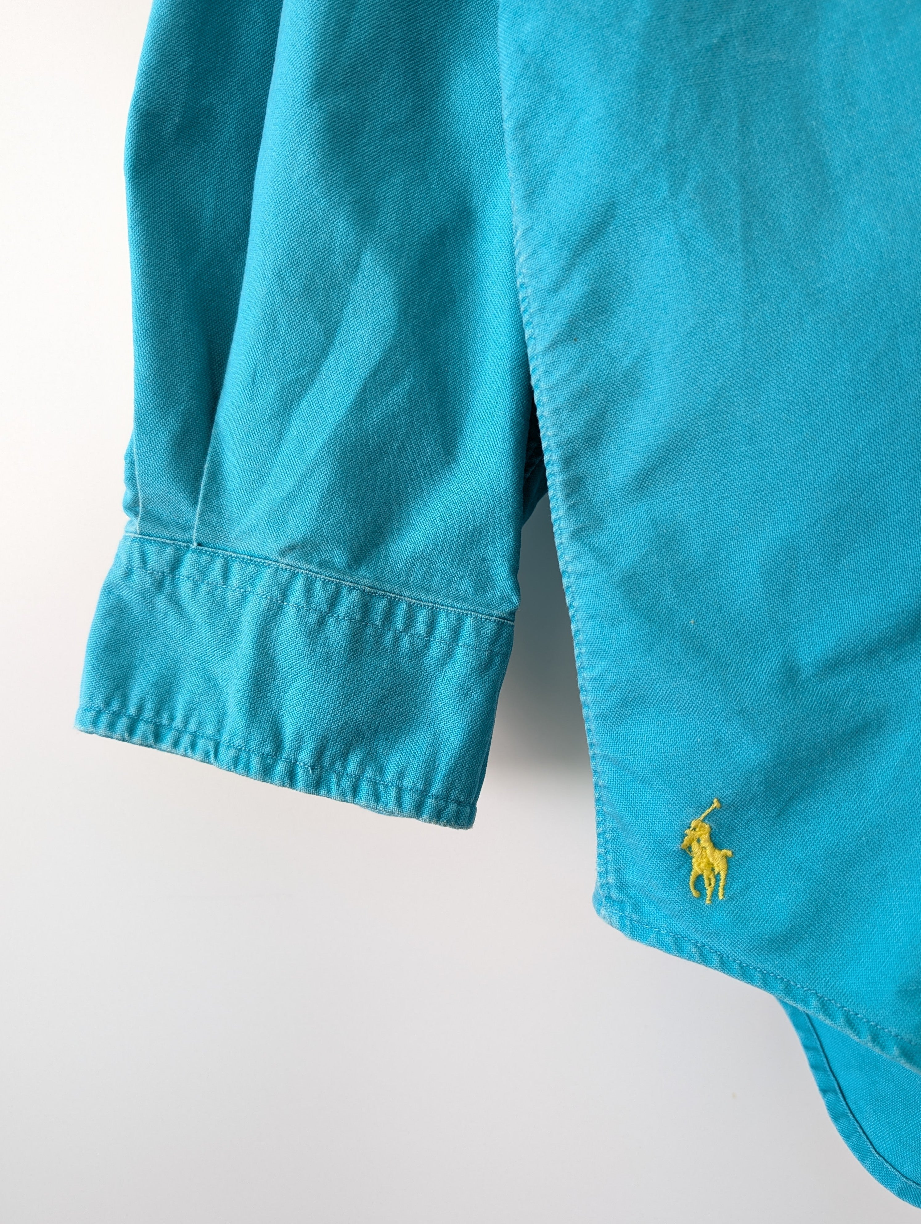 *Ralph Lauren* Hemd The Big Oxford Türkis (L)