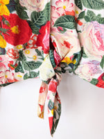 Lade das Bild in den Galerie-Viewer, Bluse Cropped Bohemian Blumen Print (L)
