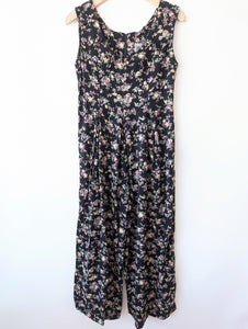 Jumpsuit Wideleg 80s Blümchen Print (M)