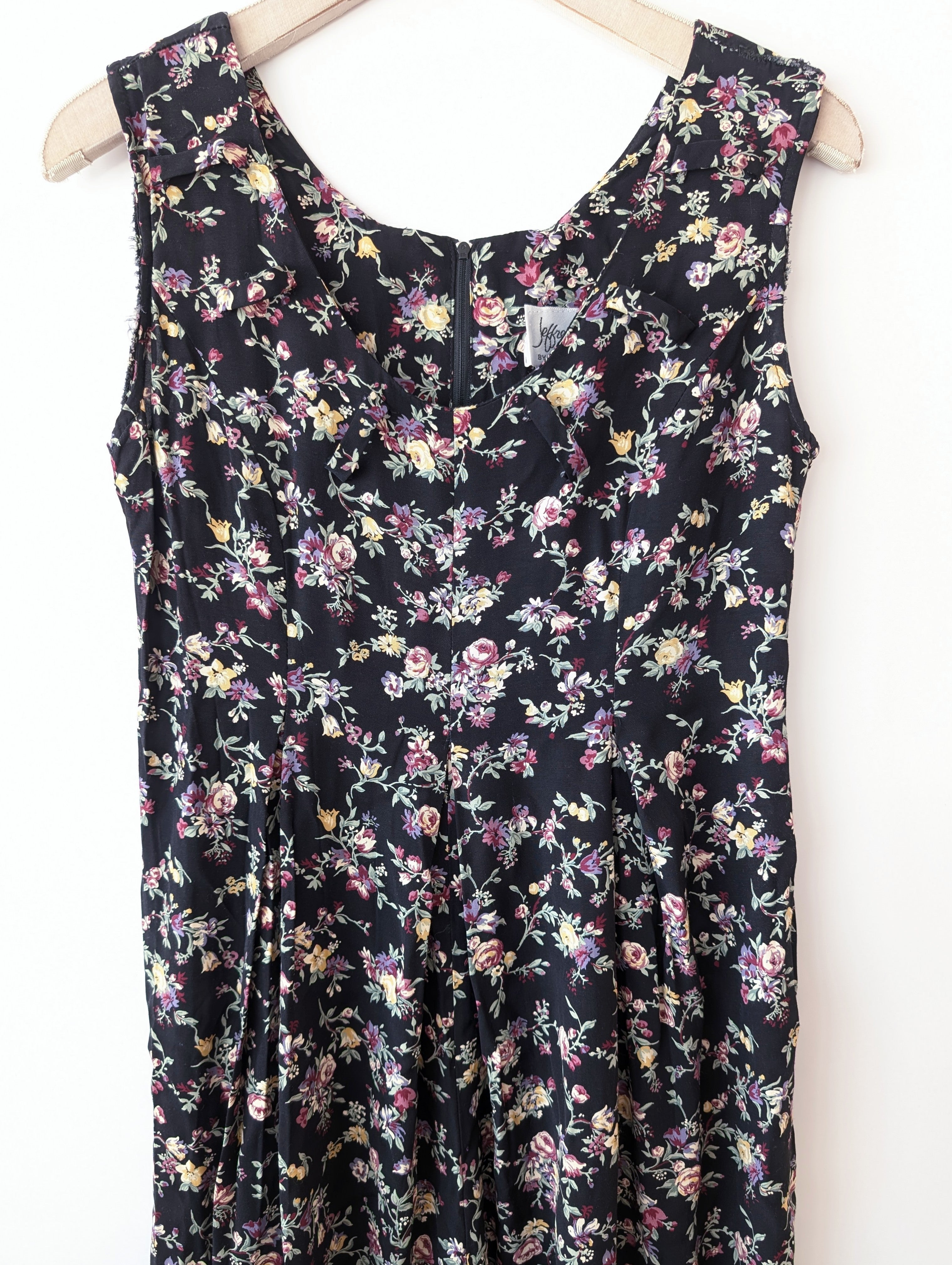 Jumpsuit Wideleg 80s Blümchen Print (M)