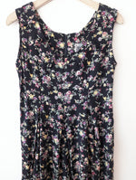 Lade das Bild in den Galerie-Viewer, Jumpsuit Wideleg 80s Blümchen Print (M)
