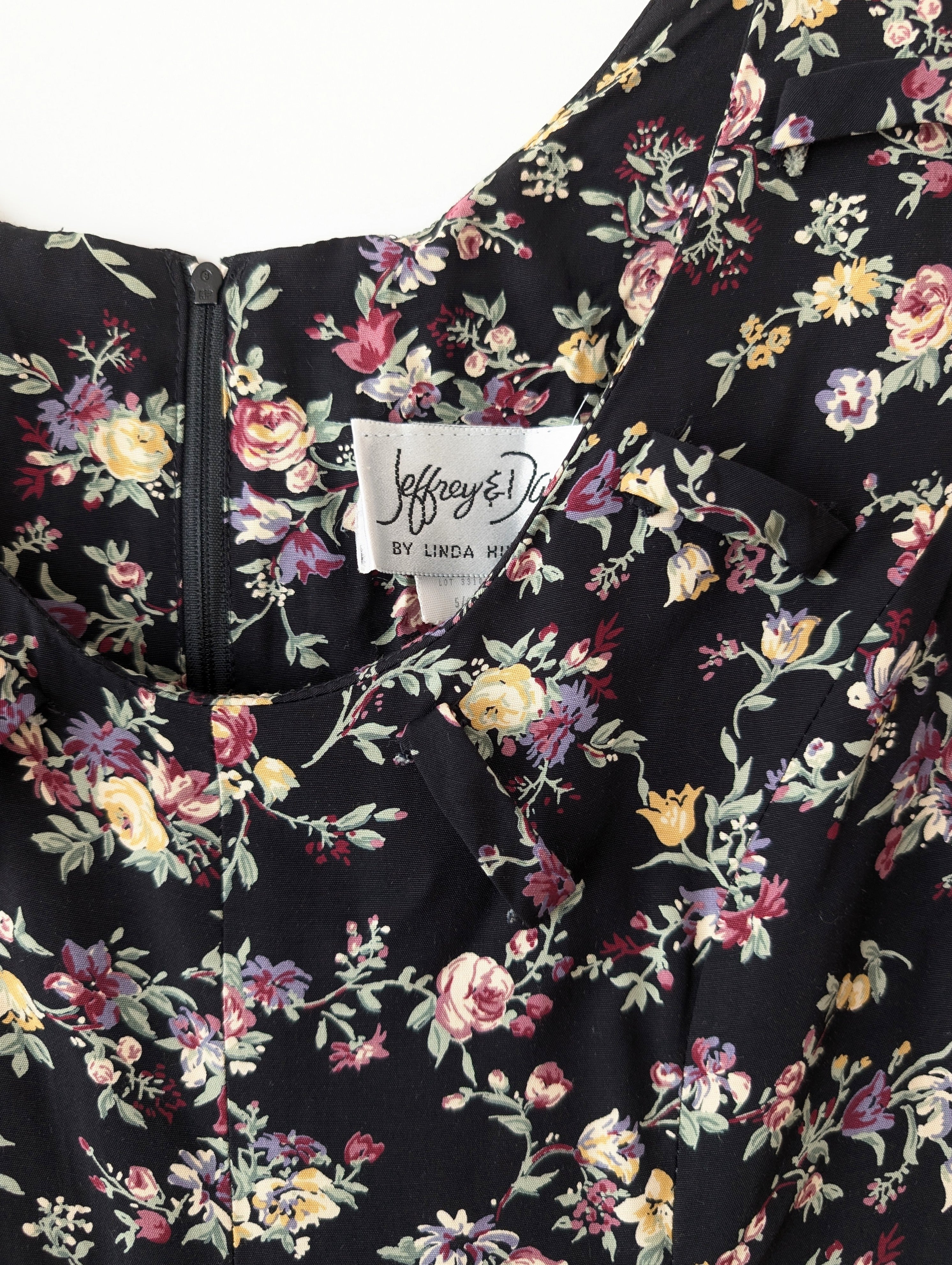 Jumpsuit Wideleg 80s Blümchen Print (M)