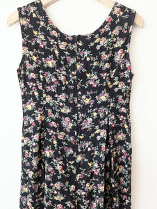 Jumpsuit Wideleg 80s Blümchen Print (M)