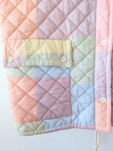 Steppweste Cropped Pastell Pasis (M-L)