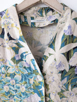Lade das Bild in den Galerie-Viewer, Blazer Leinen Wildblumen Print Pastell (L)
