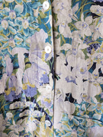 Lade das Bild in den Galerie-Viewer, Blazer Leinen Wildblumen Print Pastell (L)
