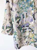 Lade das Bild in den Galerie-Viewer, Blazer Leinen Wildblumen Print Pastell (L)

