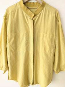 Bluse Curry Premium Basic Seide (XL)