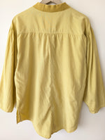 Lade das Bild in den Galerie-Viewer, Bluse Curry Premium Basic Seide (XL)
