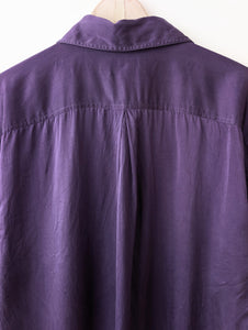 *Seide* Bluse Otto Kern Violett Basic (XL)