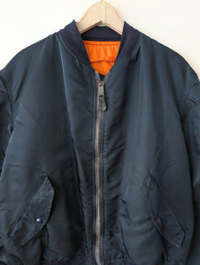 *Alpha Industries* Bomber Wendejacke 90s Petrol (L-XL)