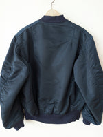 Lade das Bild in den Galerie-Viewer, *Alpha Industries* Bomber Wendejacke 90s Petrol (L-XL)
