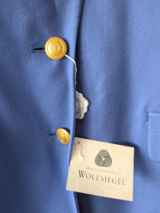 *Wolle* Blazer Peter Hahn 199,- NEU Himmelblau (L-XL)