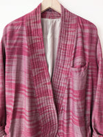 Lade das Bild in den Galerie-Viewer, *Seide* Kimono Blazer Aztek Print (One Size)
