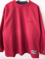 Lade das Bild in den Galerie-Viewer, *Chiemsee* Sweater 90s Logo Stick Rot (XL)
