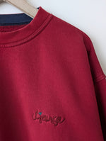 Lade das Bild in den Galerie-Viewer, *Chiemsee* Sweater 90s Logo Stick Rot (XL)
