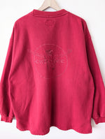 Lade das Bild in den Galerie-Viewer, *Chiemsee* Sweater 90s Logo Stick Rot (XL)
