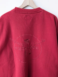 *Chiemsee* Sweater 90s Logo Stick Rot (XL)